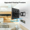 Perlesmith Full Motion TV Wall Mount Bracket for 50 to 90 inch TVs , Holds up to 150lbs, PSXF19B