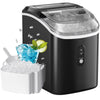 Philergo Nugget Countertop Ice Maker, Chewable Pellet Ice Machine with Self-Cleaning for Home Kitchen, 35lbs/24Hrs, Black
