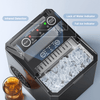Philergo Countertop Ice Maker 26 lbs/24h 9 Cubes/6 Mins with Self-Cleaning Bullet Ice Maker for Home Office Bar Party